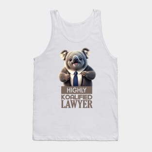 Just a Highly Koalified Lawyer Koala 3 Tank Top